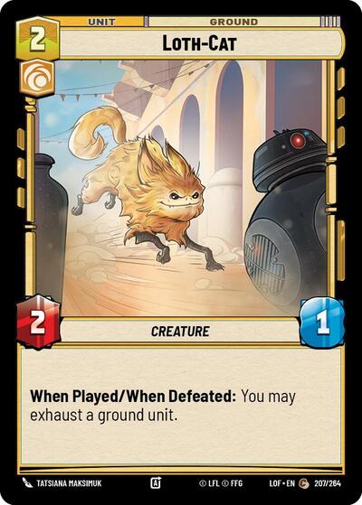 Loth Cat (LOF 207/264) [Legends of the Force]