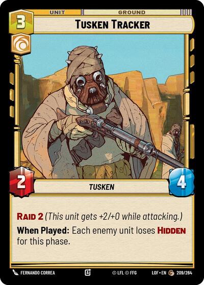 Tusken Tracker (LOF 209/264) [Legends of the Force]