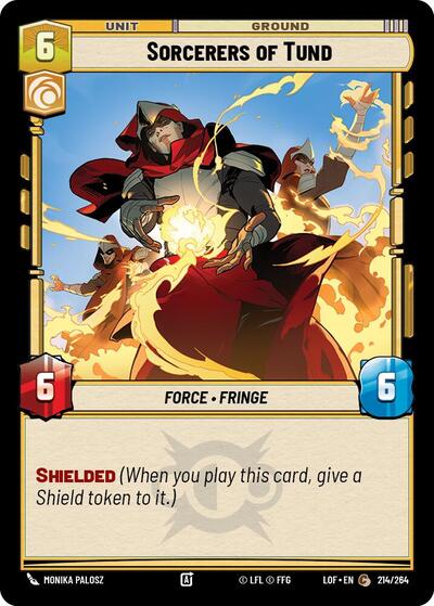 Sorcerers of Tund (LOF 214/264) [Legends of the Force]