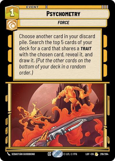 Psychometry (LOF 219/264) [Legends of the Force]