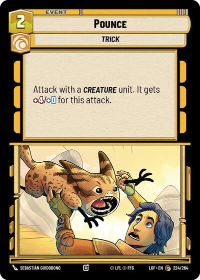 Pounce (LOF 224/264) [Legends of the Force]