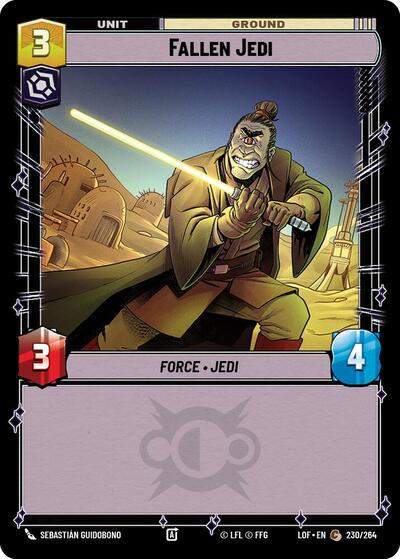 Fallen Jedi (LOF 230/264) [Legends of the Force]