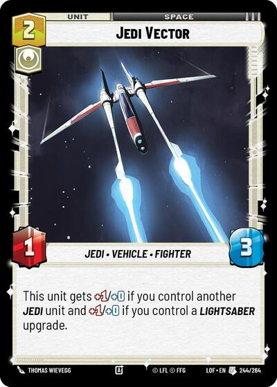 Jedi Vector (LOF 244/264) [Legends of the Force]