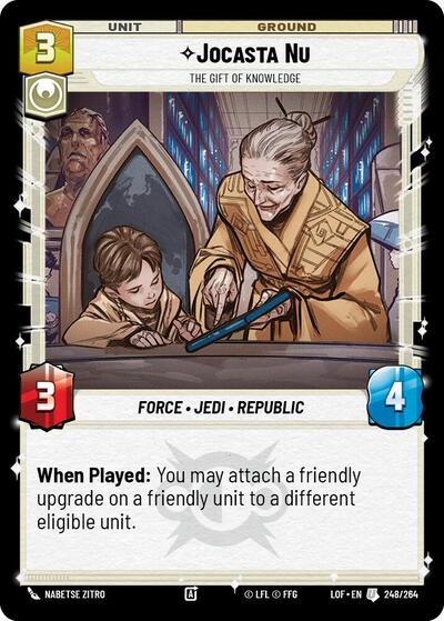 Jocasta Nu The Gift of Knowledge (LOF 248/264) [Legends of the Force]