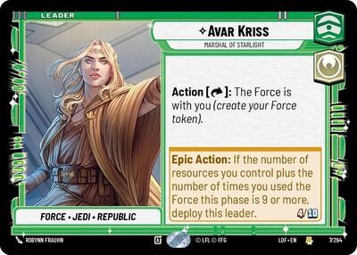 Avar Kriss Marshal of Starlight (LOF 007/264) [Legends of the Force]