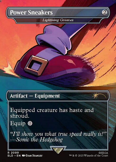 Lightning Greaves (SLD 2099) [Secret Lair Drop]