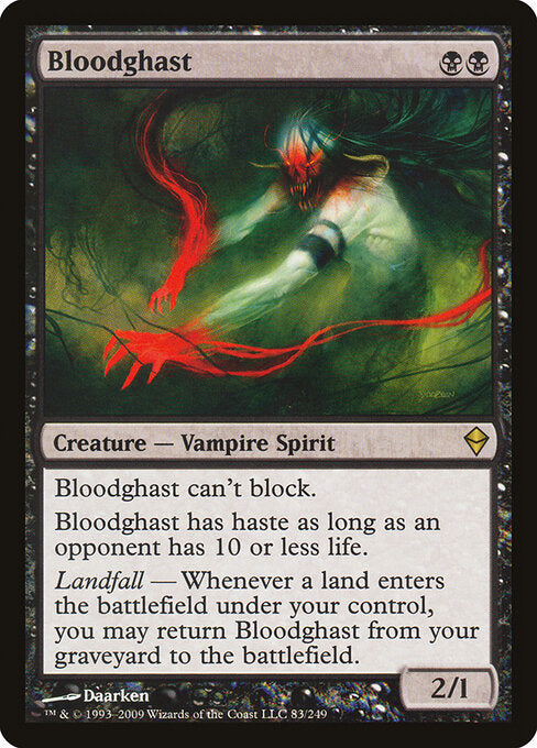 Bloodghast (ZEN 83) [Zendikar]