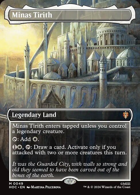 Minas Tirith (Borderless) (HOC 49) [The Hobbit Eternal]