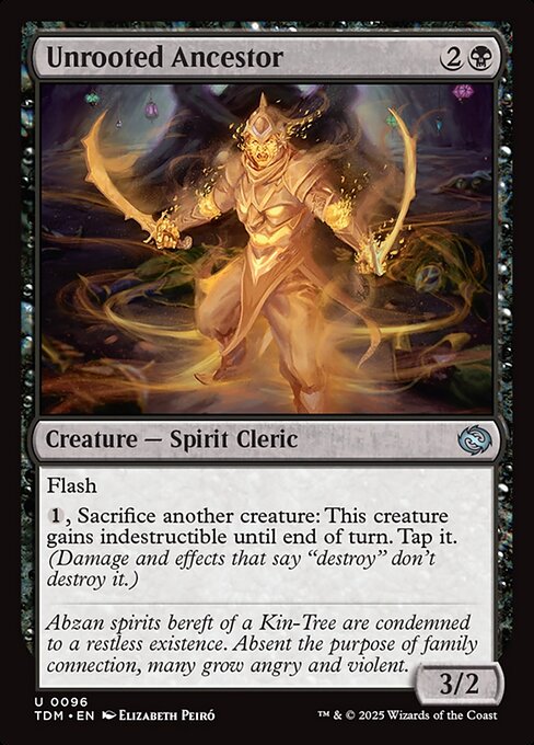 Unrooted Ancestor (TDM 96) [Tarkir: Dragonstorm]