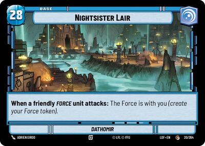 Nightsister Lair Force (LOF 020/264 // T03/T03) [Legends of the Force]