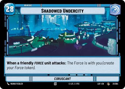 Shadowed Undercity Experience (LOF 021/264 // T01/T03) [Legends of the Force]