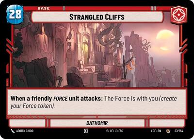 Strangled Cliffs Shield (LOF 027/264 // T02/T03) [Legends of the Force]
