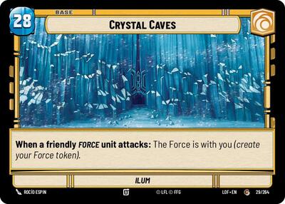 Crystal Caves Force (LOF 029/264 // T03/T03) [Legends of the Force]