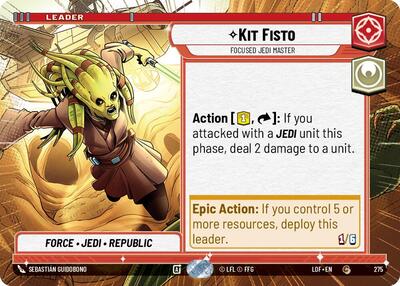 Kit Fisto Focused Jedi Master Hyperspace (LOF 275) [Legends of the Force]