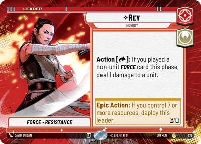 Rey Nobody Hyperspace (LOF 276) [Legends of the Force]