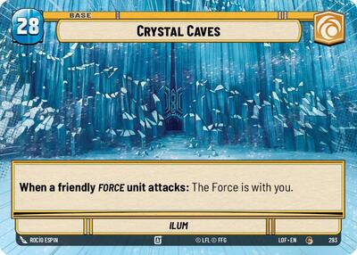 Crystal Caves Shield Hyperspace (LOF 293 // T02) [Legends of the Force]
