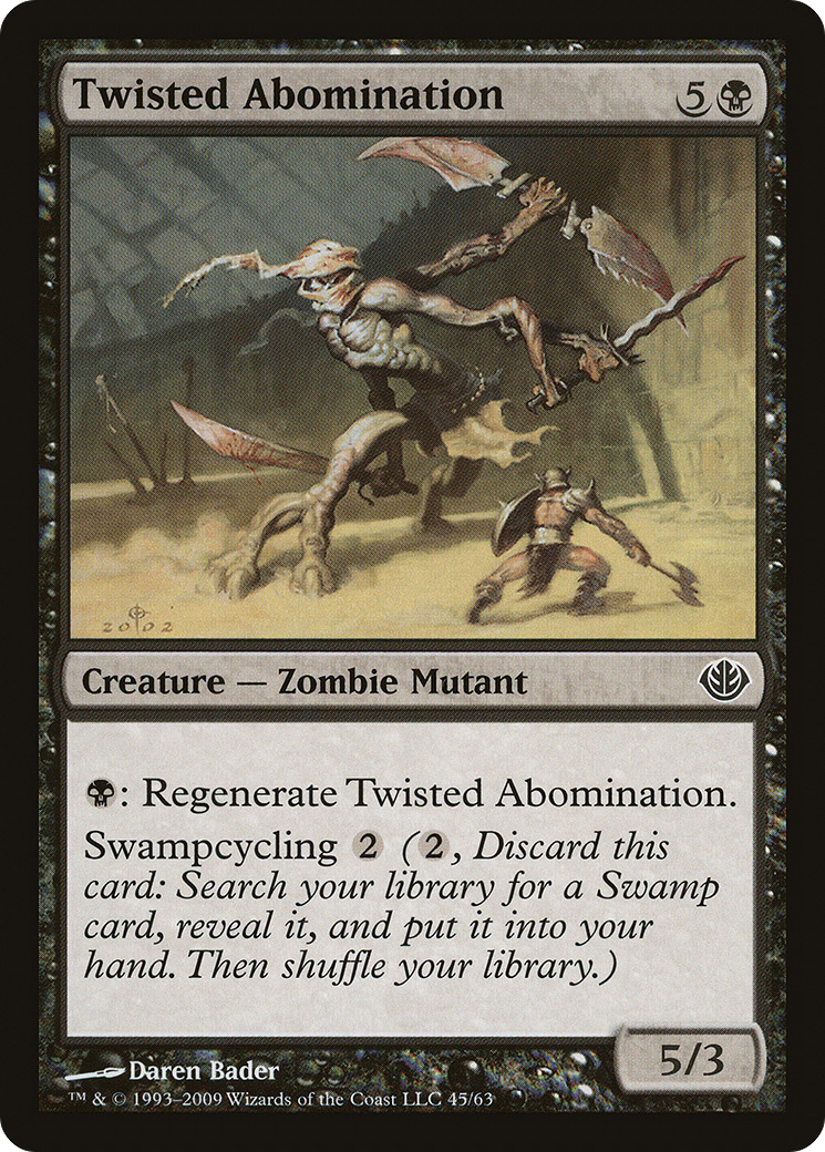 Twisted Abomination [Duel Decks: Garruk vs. Liliana]