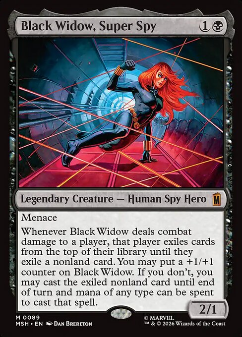 Black Widow, Super Spy (MSH 89) [Marvel Super Heroes]