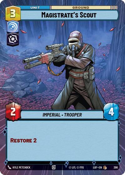 Magistrates Scout Hyperspace (LOF 296) [Legends of the Force]