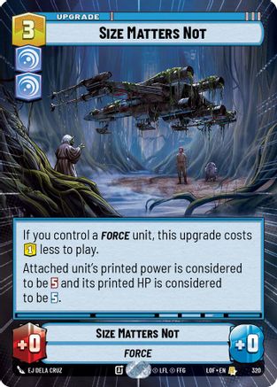 Size Matters Not (320) (Hyperspace) (320) [Legends of the Force]