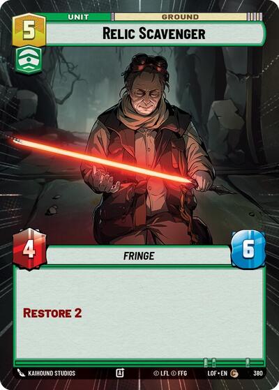 Relic Scavenger Hyperspace (LOF 380) [Legends of the Force]