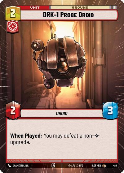 DRK 1 Probe Droid Hyperspace (LOF 419) [Legends of the Force]