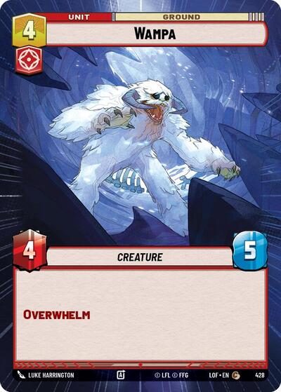 Wampa Hyperspace (LOF 428) [Legends of the Force]