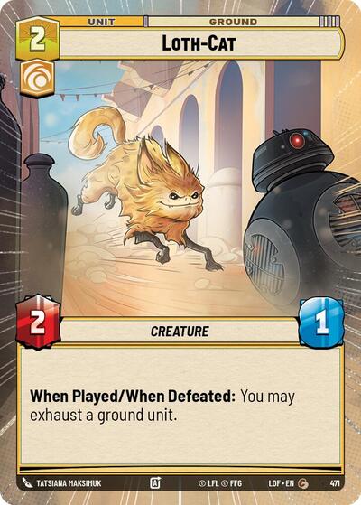 Loth Cat Hyperspace (LOF 471) [Legends of the Force]