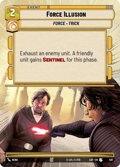 Force Illusion Hyperspace (LOF 487) [Legends of the Force]