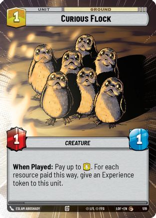 Curious Flock (519) (Hyperspace) (519) [Legends of the Force]