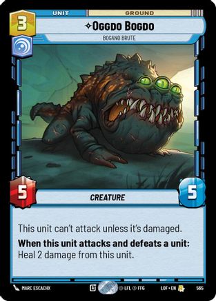 Oggdo Bogdo - Bogano Brute (565) (Foil) (565) [Legends of the Force]