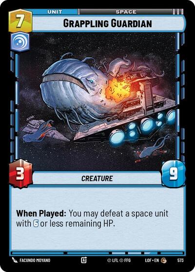Grappling Guardian Foil (LOF 573) [Legends of the Force]