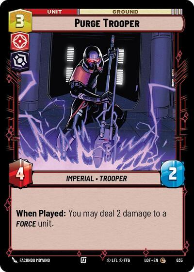 Purge Trooper Foil (LOF 635) [Legends of the Force]