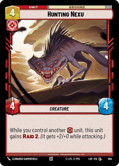 Hunting Nexu Foil (LOF 664) [Legends of the Force]