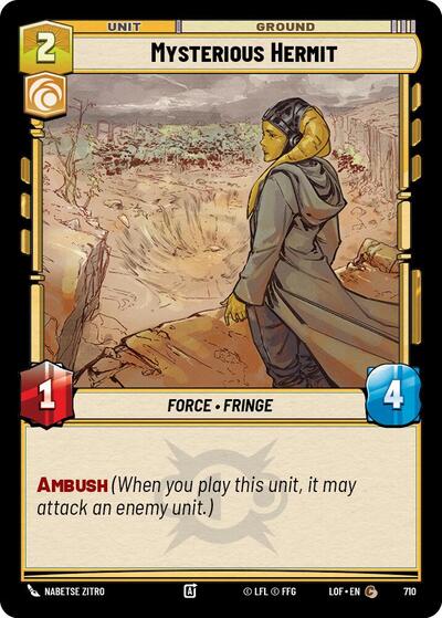 Mysterious Hermit Foil (LOF 710) [Legends of the Force]