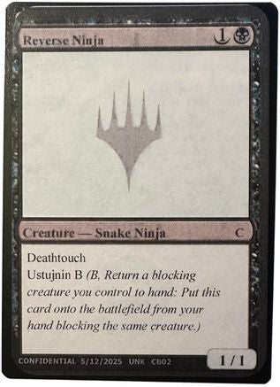 Reverse Ninja [Unknown Event]