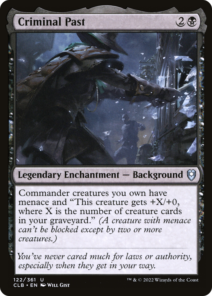 Criminal Past [Commander Legends: Battle for Baldur's Gate]