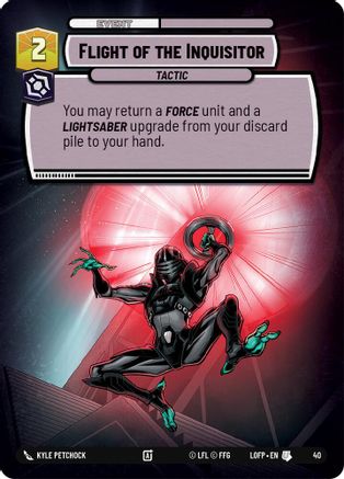 Flight of the Inquisitor (40) (40) [Legends of the Force: Weekly Play]