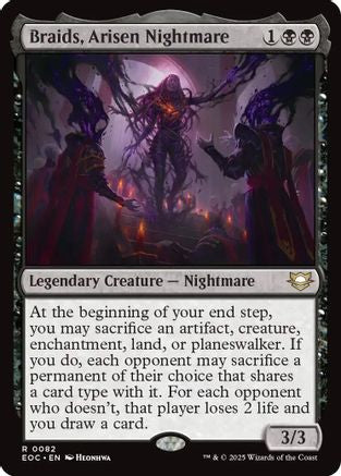 Braids, Arisen Nightmare [Edge of Eternities Commander]