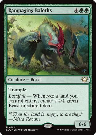 Rampaging Baloths [Edge of Eternities Commander]