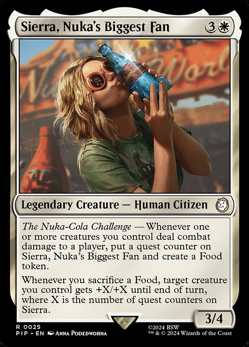 Sierra, Nuka's Biggest Fan (PIP 25) [Fallout]