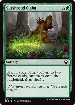 Skyshroud Claim [Edge of Eternities Commander]