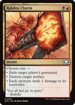 Rakdos Charm [Edge of Eternities Commander]