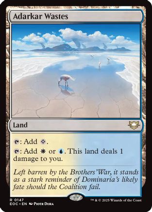 Adarkar Wastes [Edge of Eternities Commander]