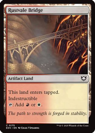 Rustvale Bridge [Edge of Eternities Commander]