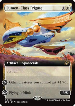 Lumen-Class Frigate (Extended Art) [Edge of Eternities]