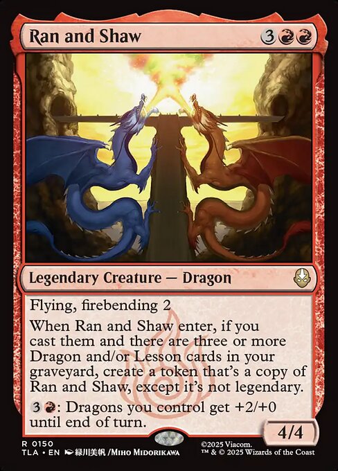 Ran and Shaw (TLA 150) [Avatar: The Last Airbender]