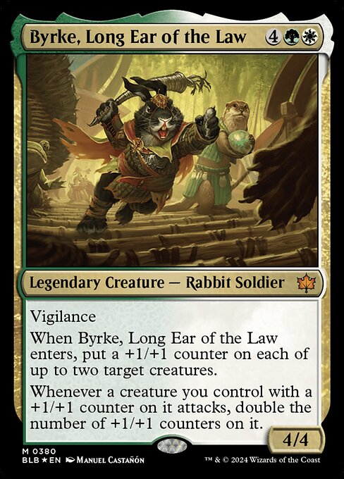 Byrke, Long Ear of the Law (BLB 380) [Bloomburrow]