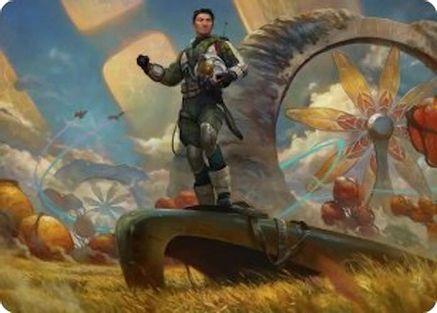 Galactic Wayfarer Art Card [Edge of Eternities Art Series]