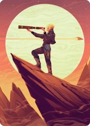 Sami, Wildcat Captain Art Card [Edge of Eternities Art Series]